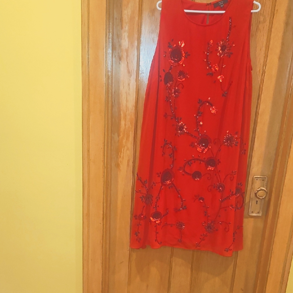 Elegant Chiffon Beaded Dress